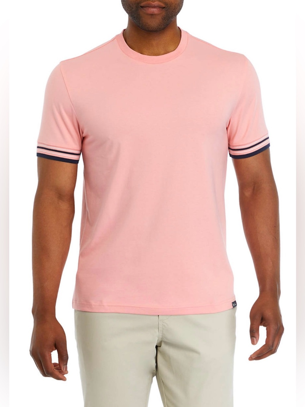 Ben Sherman Men's Collegiate Ringer Crew Neck T-Shirt